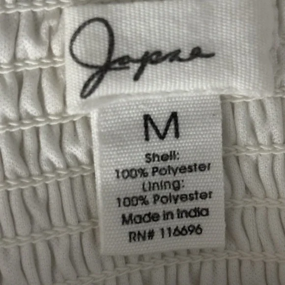 Japna Dress Womens M Petite Yellow Lemon Print Sleeveless Tiered Mini Boho - Picture 10 of 11